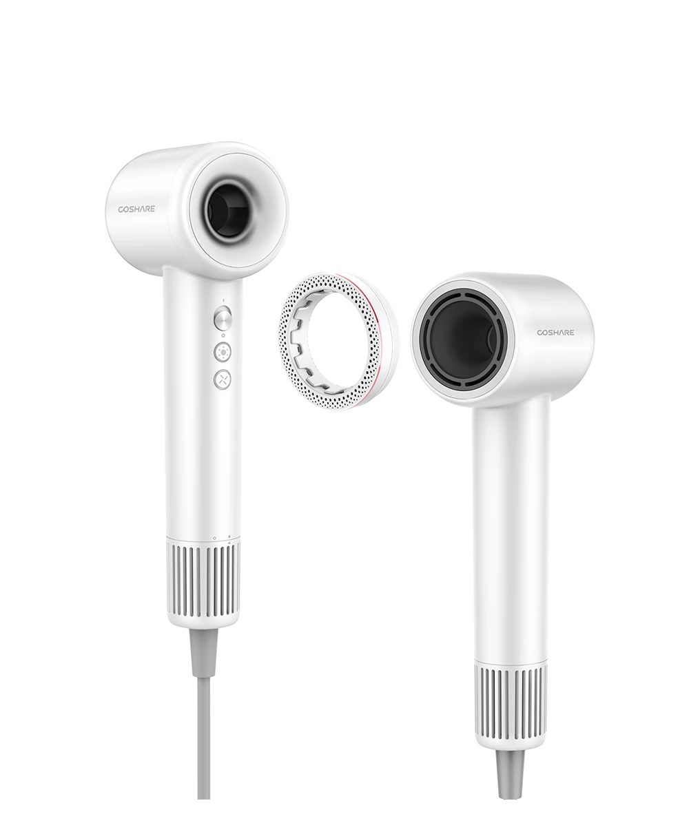 (image for) COSHARE HD10E High-Speed Hair Dryer 8 Billion Negative Ions 110,000 RPM Hair Dryer Lightweight Design EU Plug